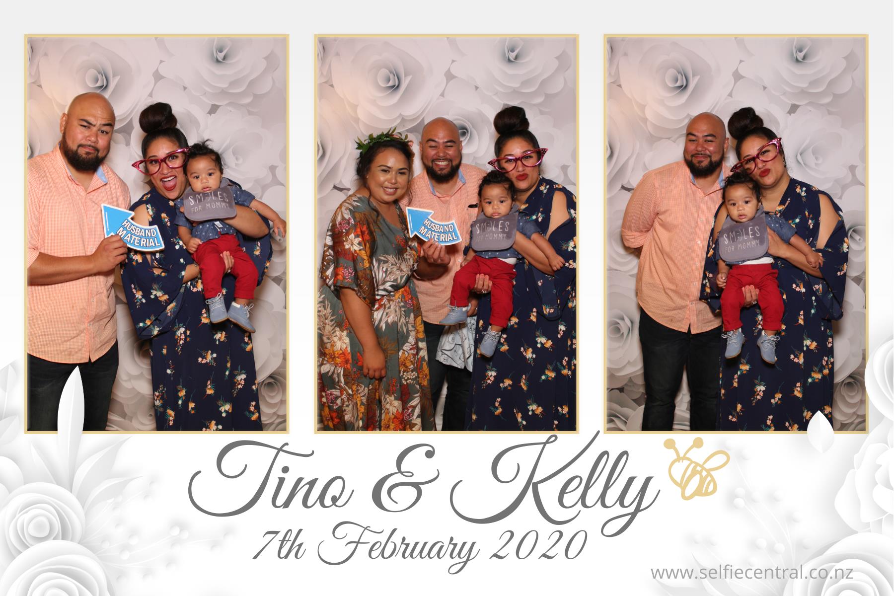 The Gascoigne-Honey Wedding | View more photos from the event at gallery.photobooth.co.nz/u/SelfieCentral/The-Gascoigne-Honey-Wedding
